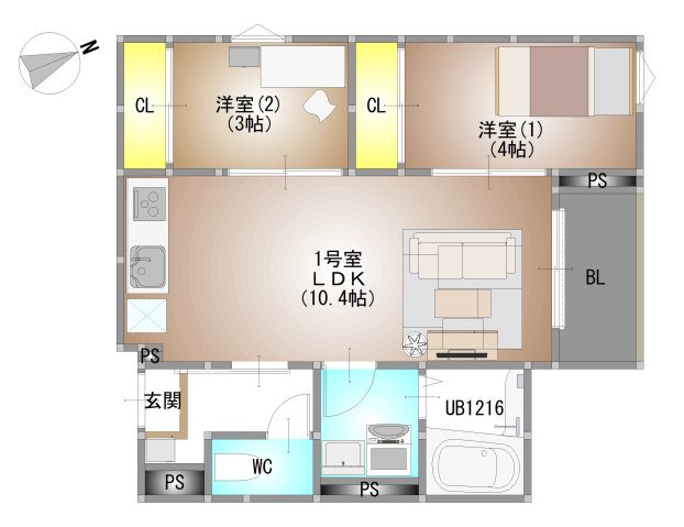 間取図
