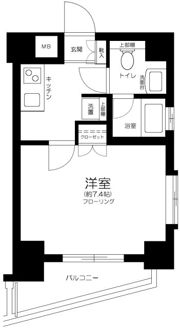 ADESSO SHIMURA UNIFORT DESIGNの間取り画像