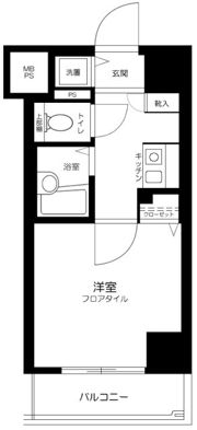 ステージファースト目白の間取り画像