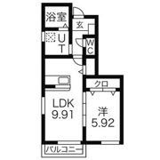 ビレッジ日蔭Nの間取り画像