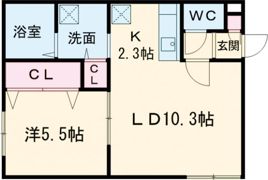 ALBARISE 北栄 (アルバライズ北栄)の間取り画像