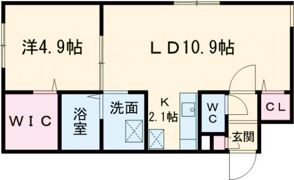 ALBARISE 北栄 (アルバライズ北栄)の間取り画像