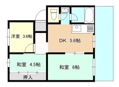 メゾン冨田の間取り画像