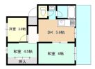 メゾン冨田の間取り画像