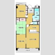 エルグランデ豊が丘の間取り画像