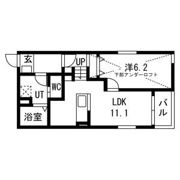 リベール元中野Ⅱの間取り画像