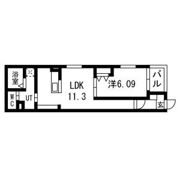 リベール元中野Ⅱの間取り画像