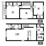 ラメール丹後の間取り画像