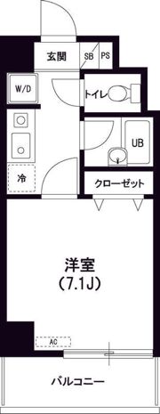 ヴィラクリヤマの間取り画像