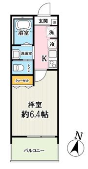 キャメル西大宮シャトーの間取り画像