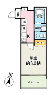 キャメル西大宮シャトーの間取り画像