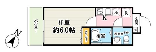 キャメル東川口2丁目の間取り画像