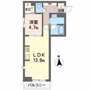 アンビシア西ノ内の間取り画像