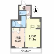 アンビシア西ノ内の間取り画像