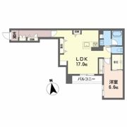 アンビシア本町の間取り画像