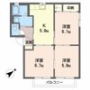 グレース曙 E棟の間取り画像