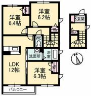 クオーレ光IIの間取り画像