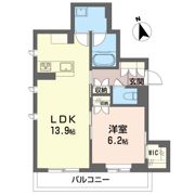 アルコーブ51の間取り画像