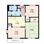 コ―ポKAZUの間取り画像