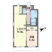 アービス マンションの間取り画像