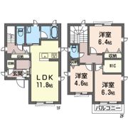 ドゥマール Eの間取り画像