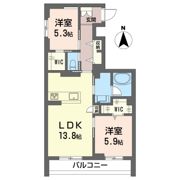 アルフラットの間取り画像