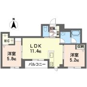 アムール街道 IIの間取り画像