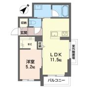 カーサ・デオーロの間取り画像