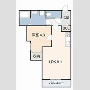 Success Oneの間取り画像