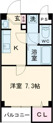 エフスタイル天美南の間取り画像