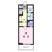 ハイドレンジア くずはの間取り画像