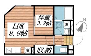 エクウス中村橋の間取り画像