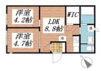 エクウス中村橋の間取り画像