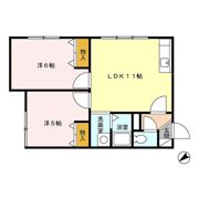ルグランミキ Aの間取り画像