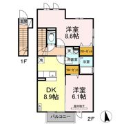セジュール 雅の間取り画像