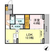 D-ROOM小久保の間取り画像