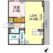 D-ROOM小久保の間取り画像