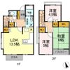 長浦駅前ハイツ Cの間取り画像