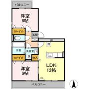 アクシス中央林間の間取り画像