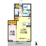 Lupinus A棟の間取り画像