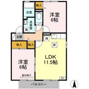 グランドキャッスルGOMI Eの間取り画像