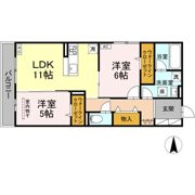 D-room東深津の間取り画像