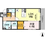 D-room東深津の間取り画像