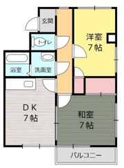 グランディールマツノの間取り画像
