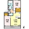 アンダンテ響のの間取り画像
