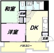 セイワ・アクレイム国立の間取り画像
