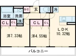 アンファン ウルーの間取り画像