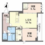 Azure東雲の間取り画像