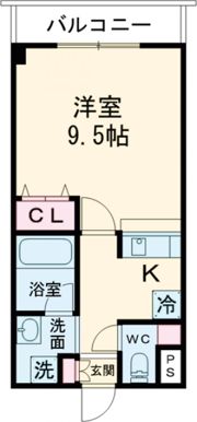ペイサージュの間取り画像