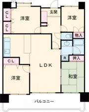 テラスノバ鵜沼の間取り画像